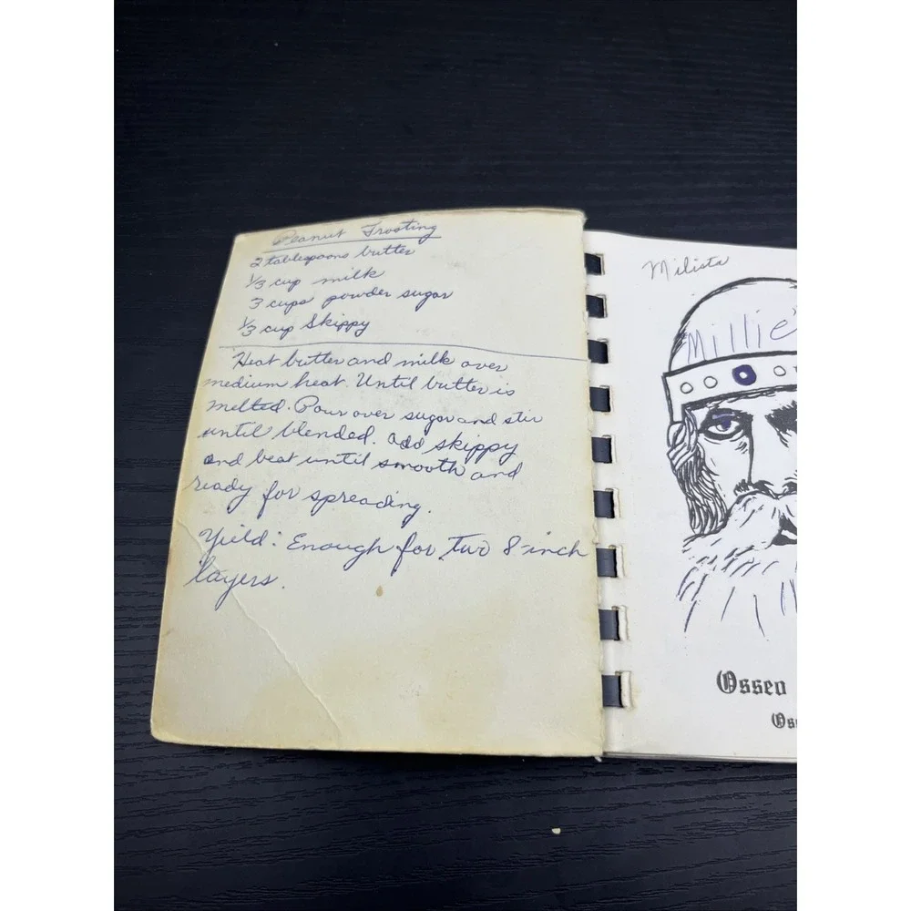 Vikin-Ettes‎ Cookbook Osseo Country Club Vintage Community Recipes Book